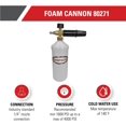 Simpson Cleaning 80271 Pressure Washer Foam Cannon with 1/4 Inch Quick