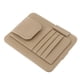 thumbnail image 2 of Auto Coche Organizador de Visera Cuero para Gafas de terre Billete Beige, 2 of 9