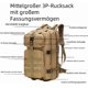 thumbnail image 5 of Military backpack, durable waterproof tactical nylon, hiking, camping, hunting (Green), 5 of 5