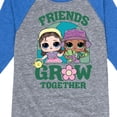 thumbnail image 3 of LOL Surprise! - Friends Grow Together - Toddler And Youth Raglan Graphic T-Shirt, 3 of 4
