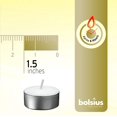 thumbnail image 5 of Bolsius 6 Hr White Unscented Tea Light Candles for Wedding, Meditation, Restaurant and Household Decoration - Smokeless Slow Burning Tealights - Pack of 70, 5 of 6