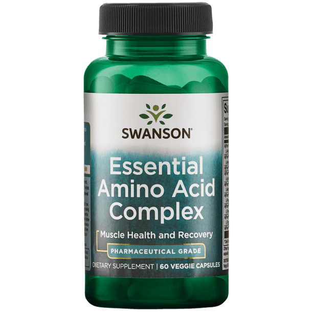 Swanson Essential Amino Acid Complex Pharmaceutical Grade 60 Veggie