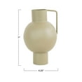 thumbnail image 2 of Bloomingville Textured Metal Vase with Handle, 2 of 8