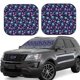 thumbnail image 1 of Fotbe purple Skull flower Juego de 2 Piezas de Parasoles para Parabrisas | Bloqueador Solar para Auto | Accesorios Plegables para Protección Solar Interior-Small, 1 of 6