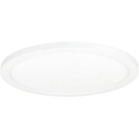

Jesco CM408RA-12R-120V-SW3-WH 12 in. 22W 3CCT 90CRI Luke Round Slim Trim LED Flush Mount Ceiling Light White
