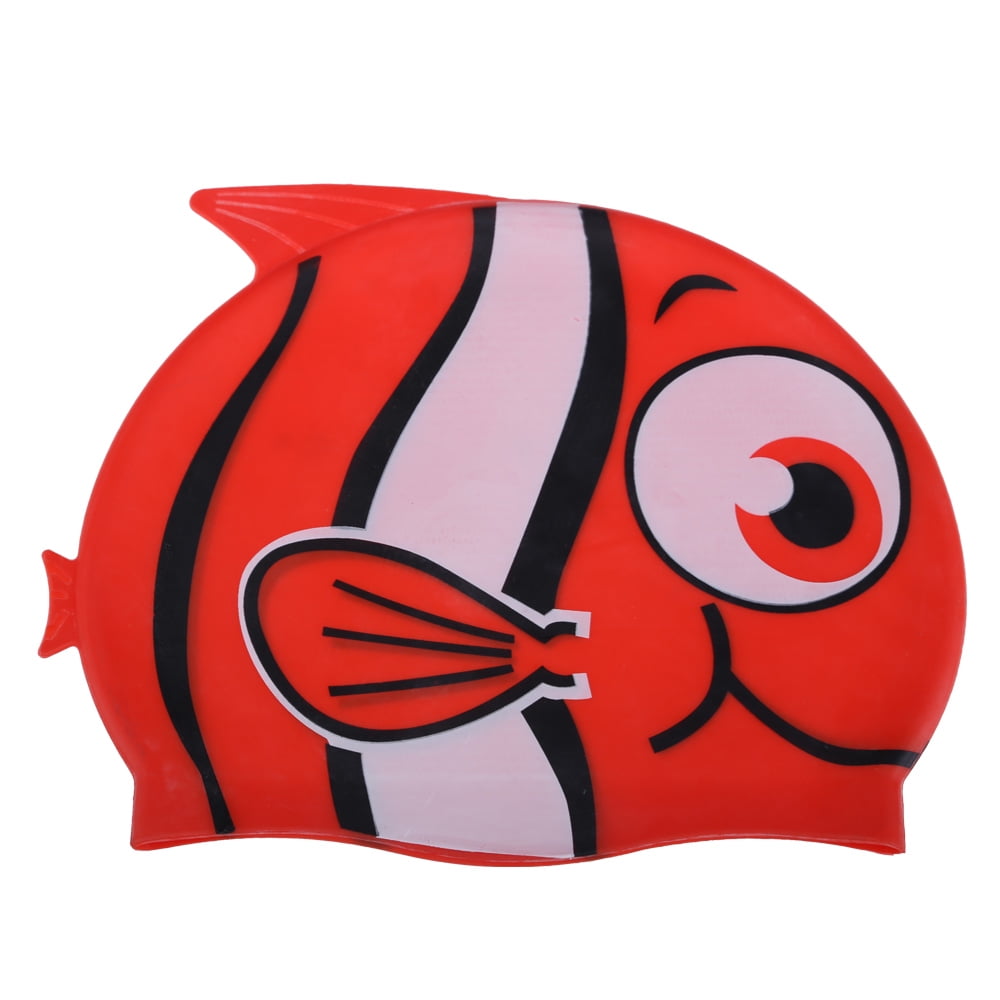Clairlio Children Cartoon Swimming Cap Silicon Diving Waterproof Big Eye Fish Red | Walmart Canada Clairlio Children Cartoon Swimming Cap Silicon Diving Waterproof Big Eye Fish Red | Walmart Canada