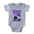 thumbnail image 1 of CafePress - Songbirds CROP Text - Cute Infant Baby Football Bodysuit, 1 of 1