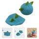 thumbnail image 4 of KAKOWELY juego de gorro y pantalones para bebé, disfraz de dinosaurio de ganchillo, accesorios de fotografía para recién nacidos, 4 of 5
