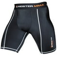 thumbnail image 1 of Meister Compression Rush Shorts w/ Cup Pocket - Black, 1 of 3
