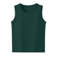 thumbnail image 4 of Abcomgle Kids Tank Tops for Boys Sleeveless Casual Summer Teens Boys Tank Top Solid Crewneck Basic Shirts for Boys 10-12, 4 of 6