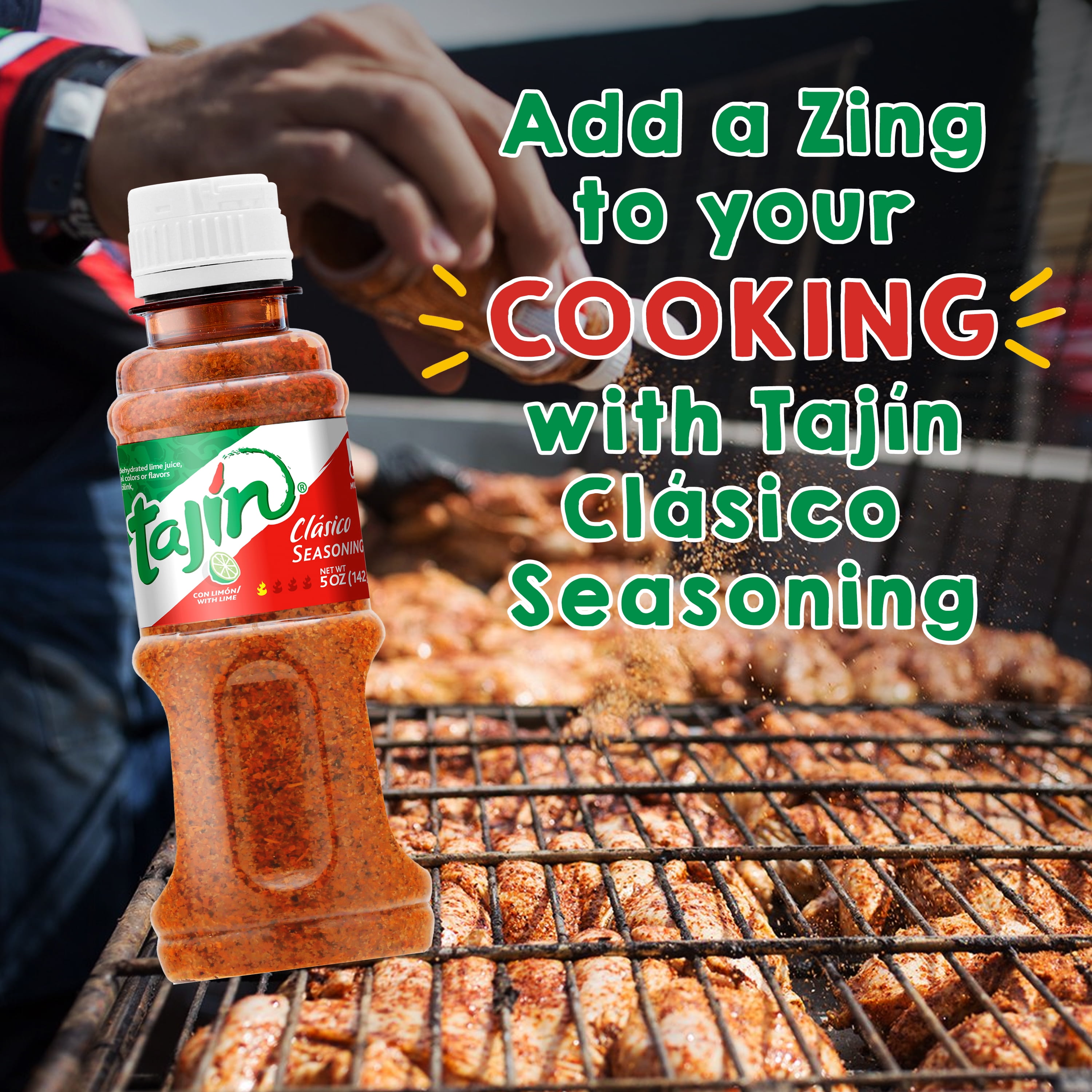 Tajin® Clasico with Lime Mild Seasoning Mix, 5 oz - Fry's Food Stores