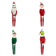 thumbnail image 1 of Adorno Halloween Felpa Muñeca Esqueleto Pierna Larga Recuerdos Fiesta () Rojo, 1 of 9