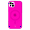 Neon Pink, variant on VELVET CAVIAR Neon Blue iPhone 14 Case - Compatible with MagSafe - Clear Protective Phone Cases