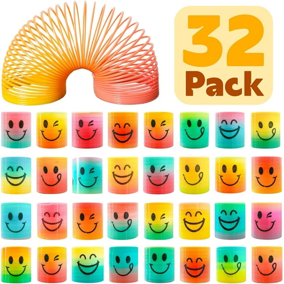 32 Pcs Mini Spring Party Favors for Kids 4 to 8 Fun Goodie Bag Stuffers for Birthdays, Classroom Prizes, and Small Toys Present