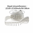 thumbnail image 2 of Hsqqdc Pearl Embellished Bridal Western Hat, Rhinestone Cowgirl Hat for Bachelorette Parties, 2 of 7