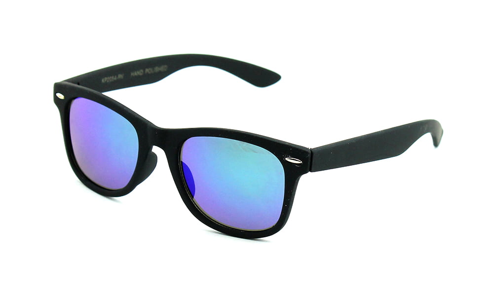New Children's Kids Colored Frame Wayfarer Style Sunglasses #P1306 