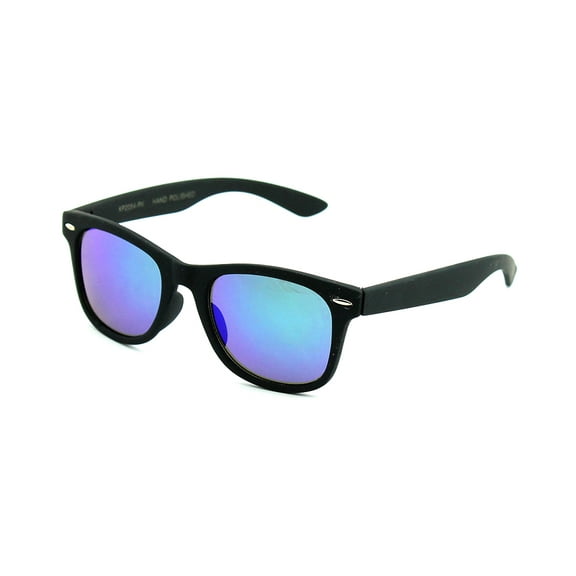 Newbee Fashion - Kids 80's Classic Vintage Retro Style Mirrored Lens Camo Design Fashion Sunglasses Camouflage