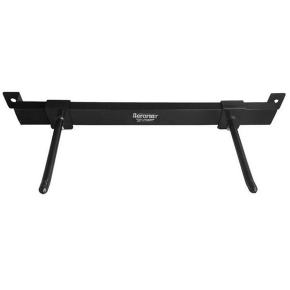 Aeromats Tapis de Sport Ajustable avec Support Suspendu-Noir
