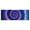 Blue Purple Tie, variant on Rainbow Tie Dye Mandala Pattern Kitchen Rug Mat,Kitchen Runner Rugs Non Skid Washable,Decorative Kitchen Floor Mats for Kitchen,Sink,Laundry,17"X47"