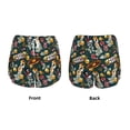 thumbnail image 3 of Salouo Vintage Casino Chips Print Women's 2 in 1 Running Shorts Double-Layer Shorts Athletic Workout Gym Yoga Shorts Running Shorts for Women-X-Large, 3 of 7