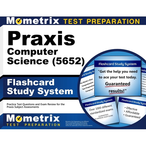 Praxis Computer Science (5652) Flashcard Study System : Practice Test Questions and Exam Review for the Praxis Subject Assessments (Cards)
