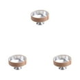 thumbnail image 3 of bedienty Sound Dampener Aluminum Alloy Rustproof Instrument Accessories Compact Size Practicing Prop Trumpet Mute Sax Beige 3Set, 3 of 6
