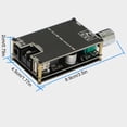 thumbnail image 4 of ZK-1001B Mono 100W Placa amplificador audio 5.1 compatible con dientes TPA3116D2 TWS Azul, 4 of 4