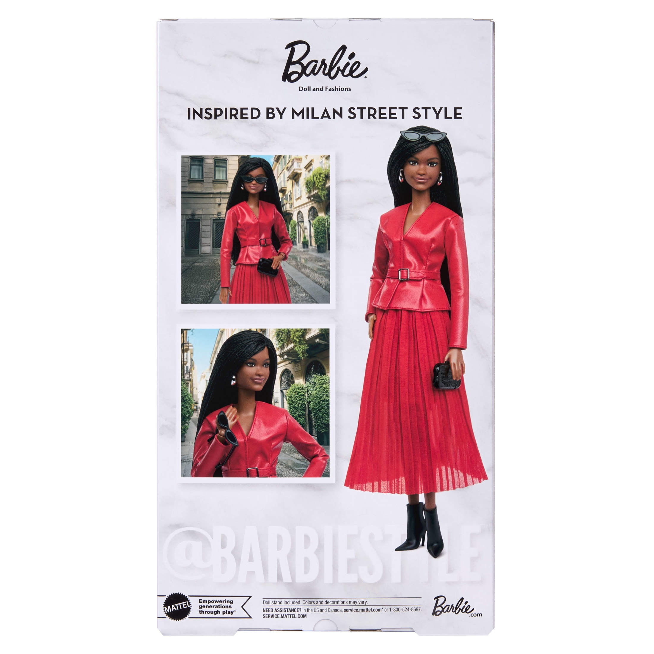 Barbie Signature Collectible Fashion Doll, BarbieStyle Fashion Week Doll Milan Street Style Clothes