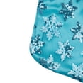 thumbnail image 6 of Northlight 20.5" Ice Palace Blue Sequin Snowflake Christmas Stocking with White Faux Fur Cuff, 6 of 6