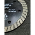 thumbnail image 5 of MTP 3" (9.5mm) 3/8" 3x3/8 Tile Stone Granite Turbo Blade Cutting Blade Compatible For Ryobi Ridgrid Milwaukee Dewalt 3/8" arbor Cut Worx Off Saw, 5 of 5