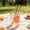 A, variant on Set of 4 Glass Straw with Cleaning Brushes Heatproof Food-Grade Colored Long Curved 7.8in Transparent Drinking Straws for Beverages, Smoothies, Iced Coffee, Matcha, Juice