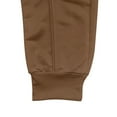 thumbnail image 5 of SYMOID Men's Joggers Soft Stretchy Polyester Spandex - Relaxed Fit with Cuffed Ankles, Drawstring Waist & Side Pockets, Coffee Color, Size 2XL, 5 of 6
