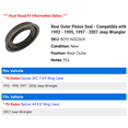 thumbnail image 2 of Rear Outer Pinion Seal - Compatible with 1992 - 1995, 1997 - 2007 Jeep Wrangler 1993 1994 1998 1999 2000 2001 2002 2003 2004 2005 2006, 2 of 2