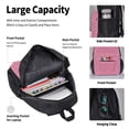 thumbnail image 6 of Naloa Fish Scales Print Large Capacity Backpack Lunch Bag Pencil Case Combination 3 Piece Set for Student, 6 of 8