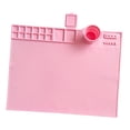 thumbnail image 3 of KLKCMS Silicone Craft Mat Nonslip Counter Mat Silicone Art Mat Countertop Protector Pink, 3 of 9
