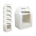 thumbnail image 3 of Tnarru 6x Cake Packaging Containers Lollipops Display Stand Easy to Assemble Bakery Wrapping Goodie Box for Halloween Kitchen Gadgets White, 3 of 8