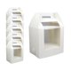 thumbnail image 3 of 6 cajas para empaquetar pasteles, cajas de regalo con ventana transparente, herramientas para hornear DIY Blanco, 3 of 9