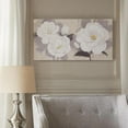 thumbnail image 3 of Madison Park Midday Bloom Florals Embellished Canvas Wall Art in White, 3 of 3