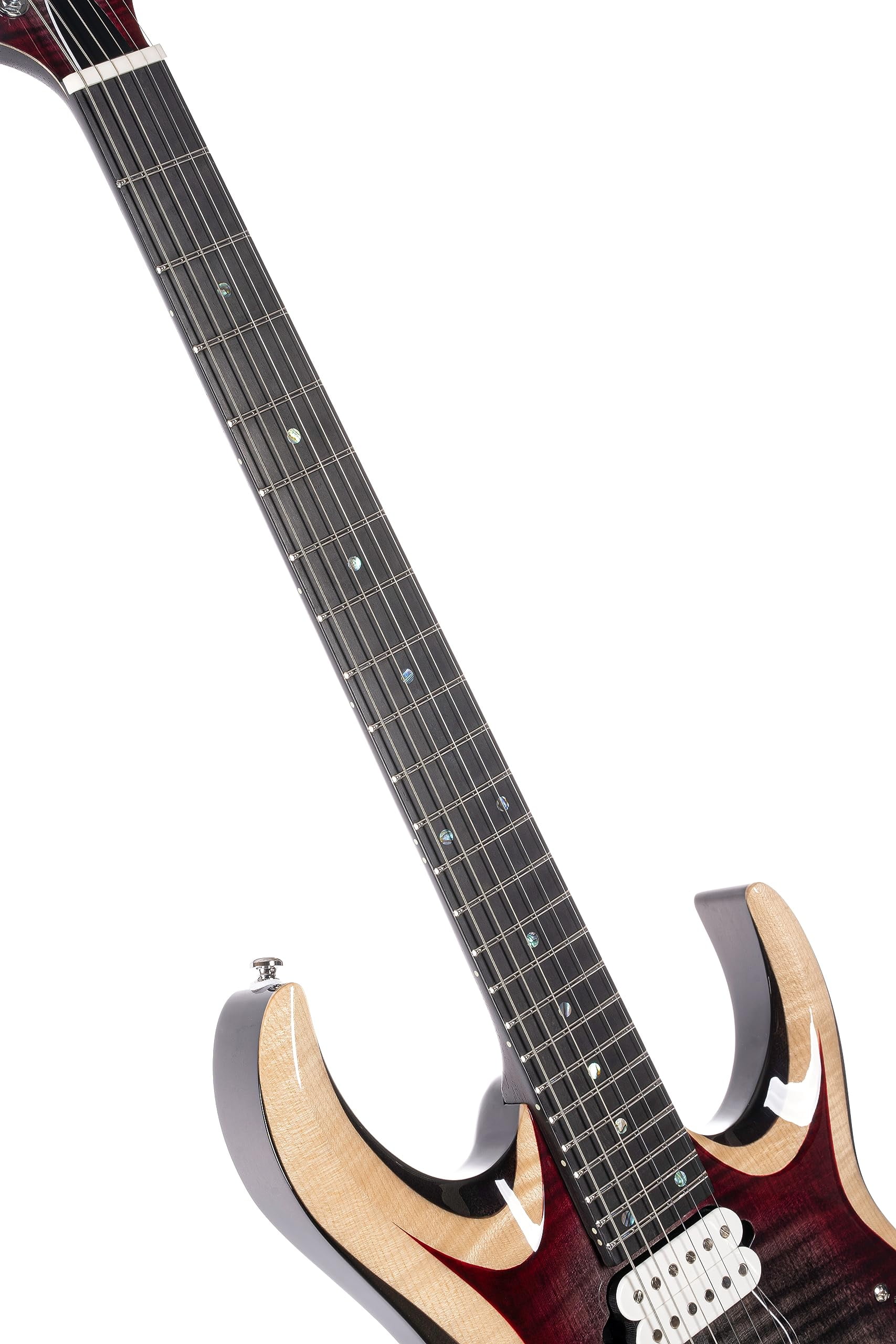 Cort Guitars Duality II LVB Electric Guitar with Bag Lava Burst Wine