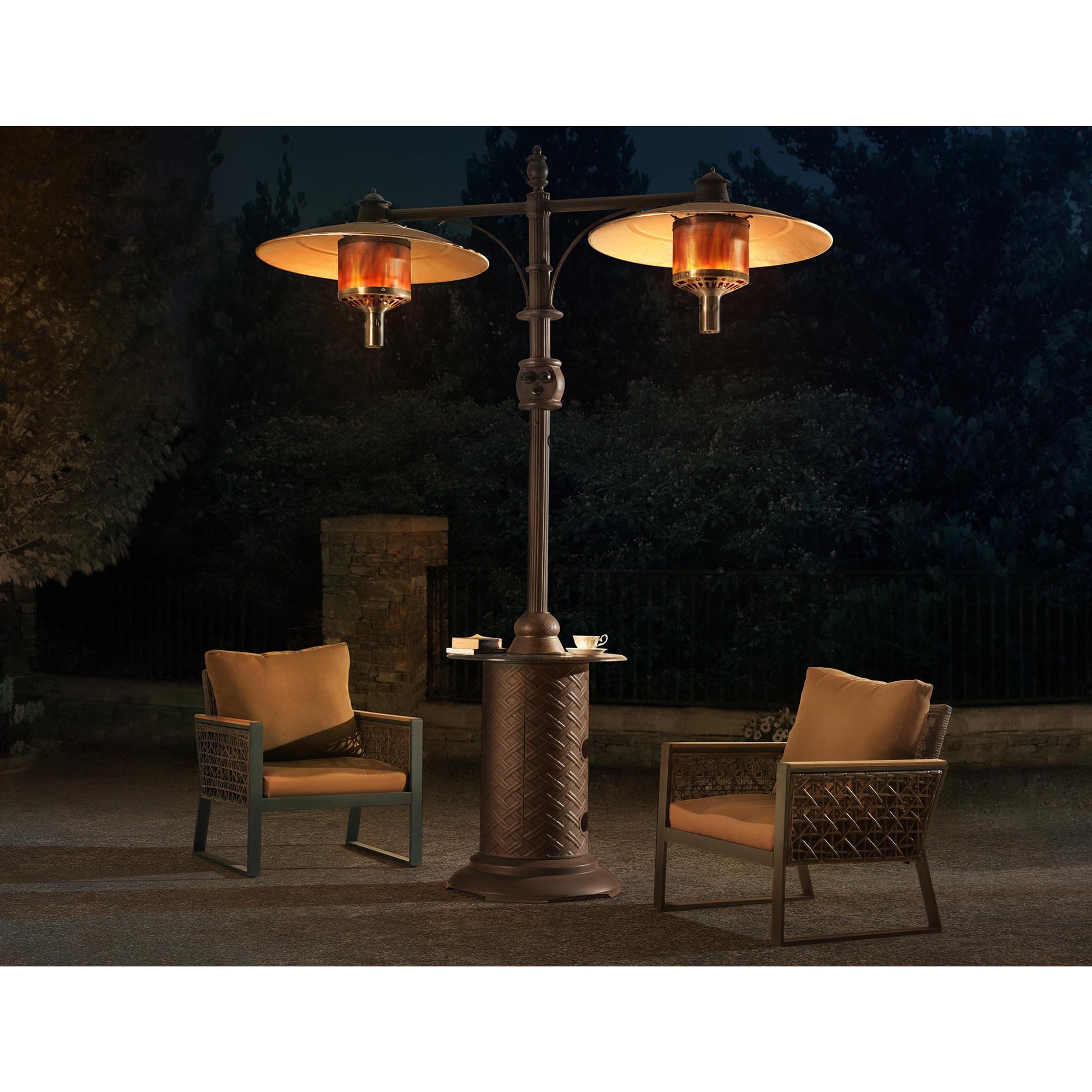 Sunjoy Forge Dual Head Lp Patio Heater