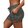 thumbnail image 3 of Enwejyy Women's Plus Size M-5XL Sweatpants Solid Color Athletic Fit Sports Casual Shorts, 3 of 3
