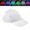 thumbnail image 3 of LED Fiber Optic Hat Party Hat Hip Hop Glowing Hat for Disco Halloween, 3 of 9