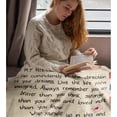 thumbnail image 2 of LHSHID Gifts for Girlfriend Blanket Birthday Gift from Boyfriend Romantic Gifts for Her Valentine's Day for Her Girlfriend Anniversary Present GF Birthday Graduation Gift Ideas 30x40in, 2 of 6