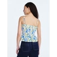thumbnail image 4 of Free Assembly Women's Smocked Top with Peplum Hem, Sizes XS-XXL, 4 of 5
