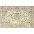 thumbnail image 1 of Ahgly Company Machine Washable Indoor Rectangle Traditional Gold Area Rugs, 8' x 10', 1 of 7