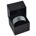 thumbnail image 3 of Grey Band Lettering Gamer Custom Tungsten Mom Jewelry Stackable Rings Set Royal Blue Women, 3 of 7