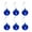 Blue, variant on Chmadoxn Christmas Decorations Xmas Tree Ornaments 6 Pcs Of Christmas Ball Ornaments Shatterproof Christmas Decorations Christmas Tree Wedding Party Decorations Ball, 6cm Christmas Gifts