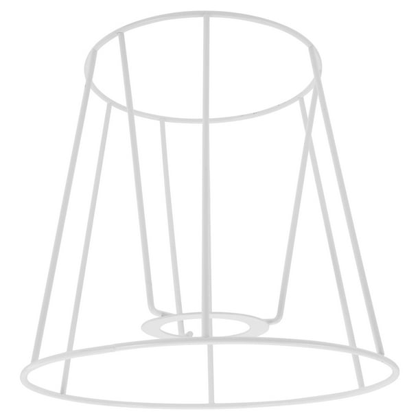 Lampshade Frame Replacement Iron Wire Lamp Cover DIY Ring Lamp Shade