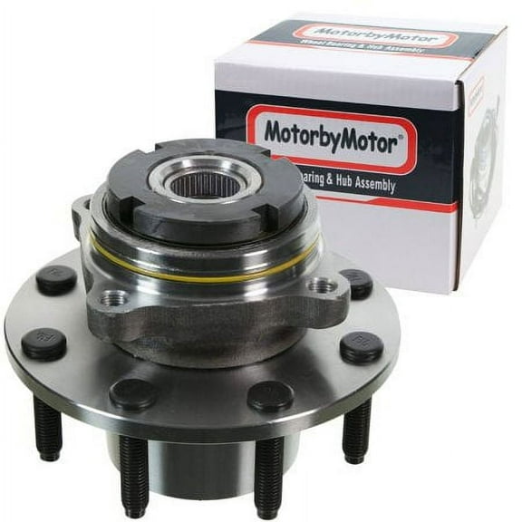 Front Wheel Bearing & Hub Assembly Fits for 1999 Ford F-250 Super Duty, 1999 Ford F-350 Super Duty Wheel Hub w/8 Lugs [4WD 4x4, 2-Wheel ABS]-515076