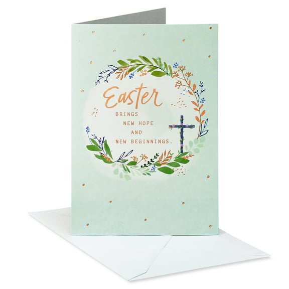American Greetings Religious Easter Card for Anyone (New Hope and Beginnings)